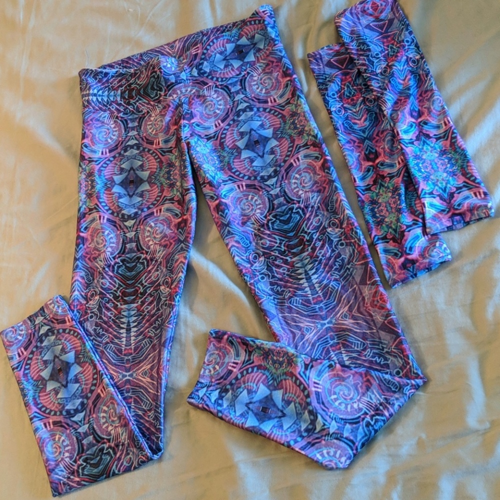 Jumbie Art leggings and sleeves Set